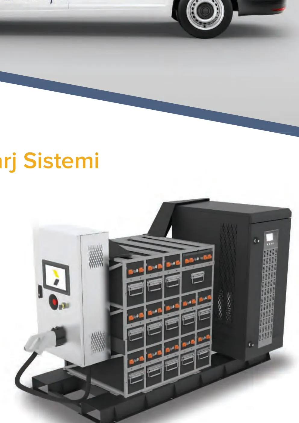 Mobil Hızlı Şarj Sistemi (Dahili Bataryalı)